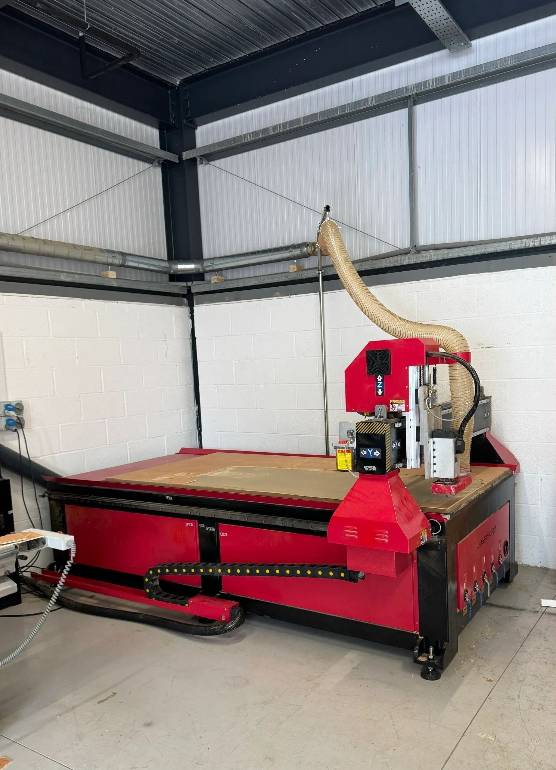 In-house CNC cutting machine